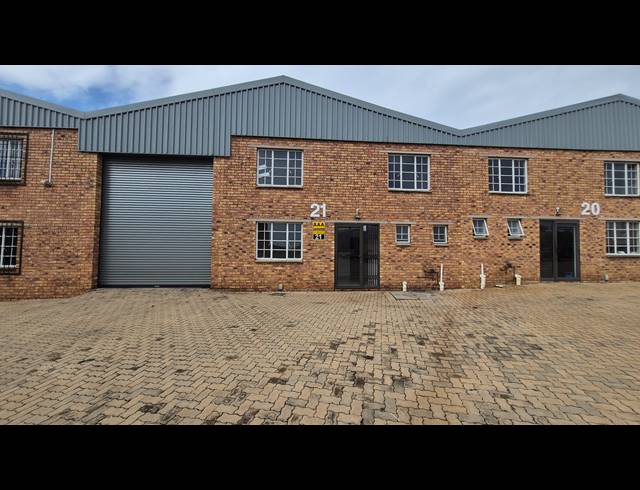 280M² FACTORY TO LET IN ANDERBOLT